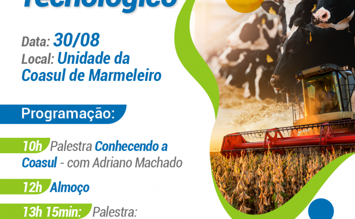  2º Dia Tecnológico na Coasul de Marmeleiro Atraí Cooperados de Várias Regiões