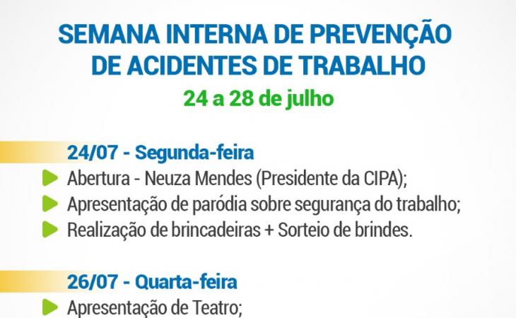  Semana de Conscientização sobre Segurança do Trabalho é marcada por atividades interativas.