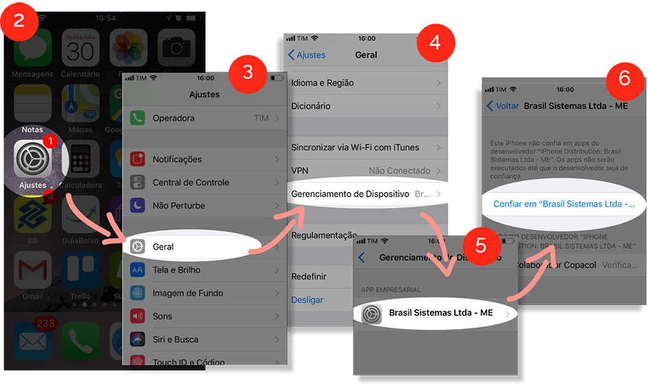 Autorização em iOS